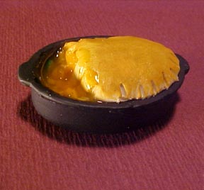 Chicken Pot Pie 1:12 scale