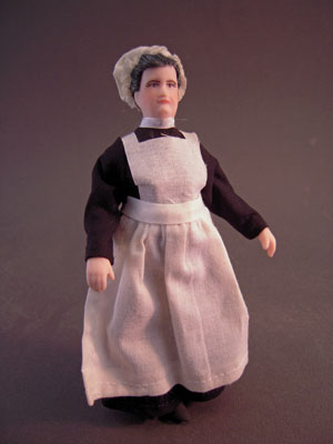 Cindy's Dollhouse Handcrafted Bessy The Housekeeper/Nanny 1:12 scale