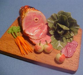 Cooked Ham 1:12 scale