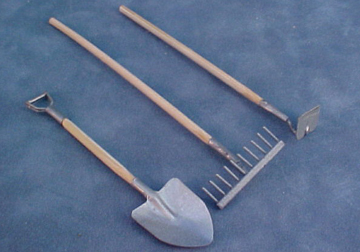 Garden Tools 1:12 scale