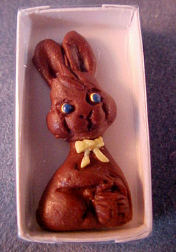 Lola Originals Boxed Chocolate Bunny 1:12 scale