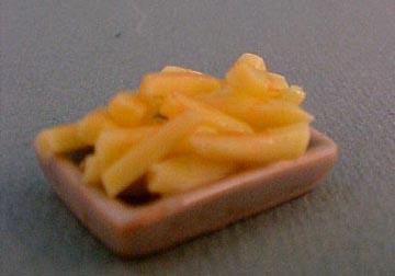 Tray of French Fries 1:12 scale