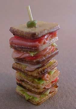 Mile High Sandwich 1:12 scale