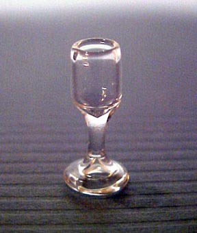 Royal Miniatures Set Of Four Wine or Water Glasses 1:12 scale