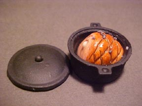 Ham In A Black Pot 1:12 scale