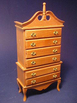 Townsquare Queen Anne Highboy 1:12 scale