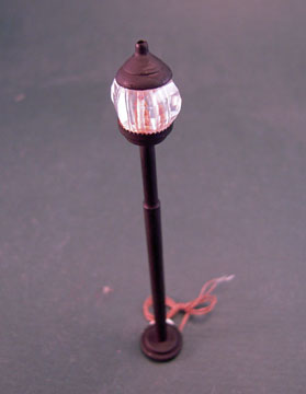 Lighting Bug Handcrafted Outdoor Pole Light 1:24 scale