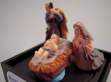 Three Piece Nativity Set 1:12 scale