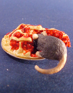 Cherry Pie with a Mouse 1:12 scale