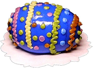 Bright deLights Easter Egg Cake 1:12 scale