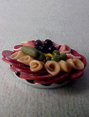 Small Cold Cut Platter 1:12 scale