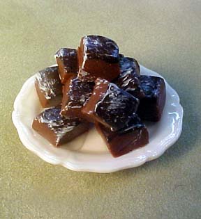 Plate Of Brownies 1:12 scale