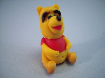 My Minis Handcrafted Winnie The Pooh Figurine 1:12 scale