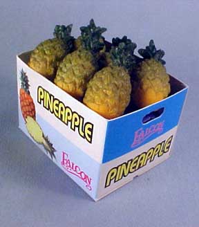 Filled Pineapple Case 1:12 scale