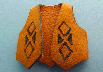 Prestige Leather Miniature Cowboy Vest 1:24 scale