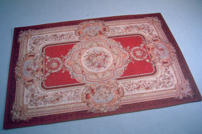 Mc Bay Miniatures Rich Red Carpet 1:12 scale