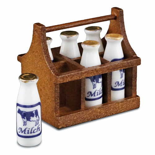 Miniature Retro Milk Bottle #53902  Hudson River 1/12th