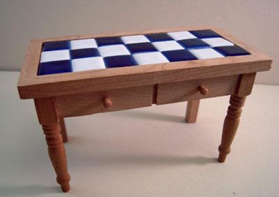 Reutter Porcelain Tile Work Table 1:12 scale