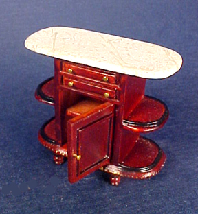 Bespaq Mahogany Bistro Bar 1:24 scale