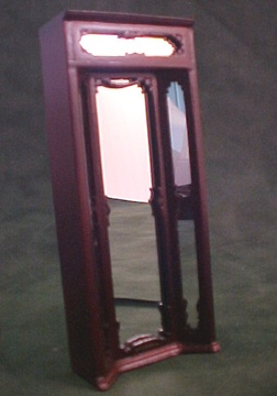 Bespaq Mahogany Emporium Three Way Mirror 1:24 scale