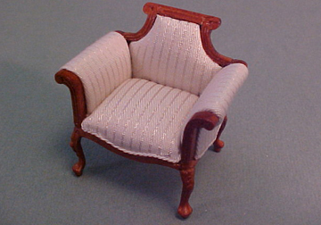 Bespaq Walnut Emporium Shoe Department Chair 1:24 scale