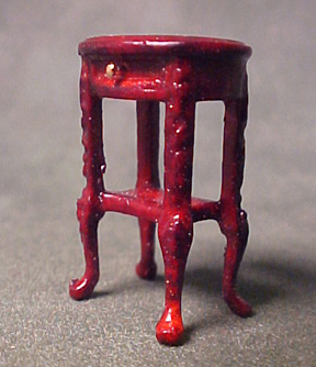 Bespaq Mahogany Haverson End Table 1:24 scale