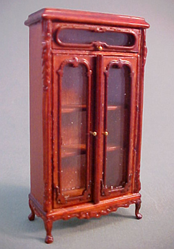 Bespaq Walnut Haverson Vitrine Display 1:24 scale