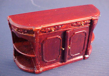 Bespaq Miniature Mahogany Portia Credenza 1:24 scale