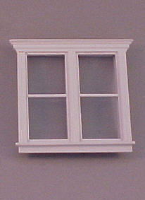 Majestic Mansions Miniature Atherton Double Window 1:12 scale