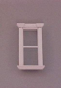 Majestic Mansions Miniature White Westfield Single Window 1:12 scale