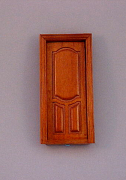 Majestic Mansions Walnut Stannford Interior Door 1:24 scale