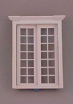 Majestic Mansions White Classic French Door 1:24 scale