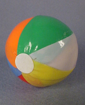 By Barb Handcrafted Beach Ball 1:12 scale