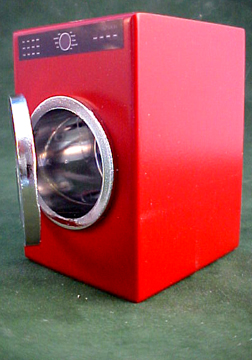 Red Modern Washer 1:12 scale