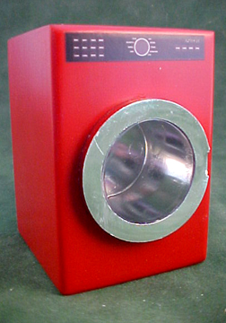 Red Modern Dryer 1:12 scale