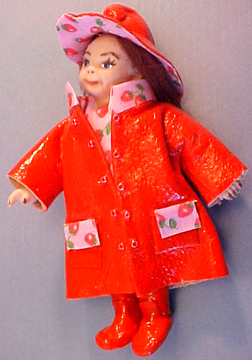 Rainy Dayz Kid in Red 1:12 scale