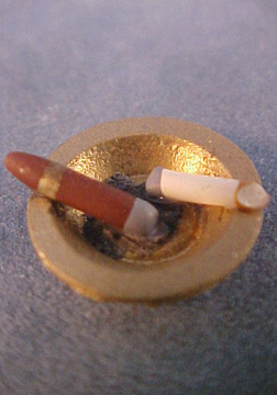 Small Ash Tray with Smokes 1:12 scale