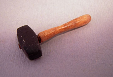 Sir Thomas Thumb Miniature Hammer 1:12 scale