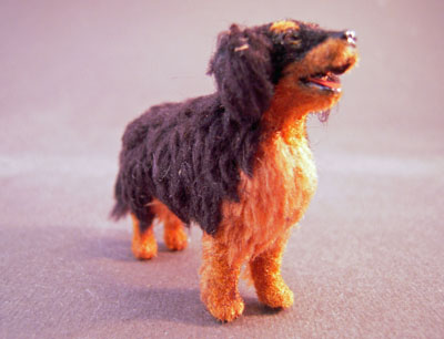 Bernese Mountain Dog 1:12 scale