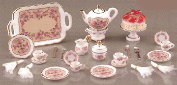 reutter porcelain miniature tea sets