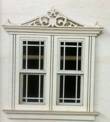 Half Scale 1:24 Jackson's Miniatures Dollhouse #L10 Victorian 6 Pane  Window