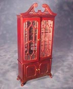 Dollhouse Miniatures 1:12 Scale China Cabinet Kit #CB2106